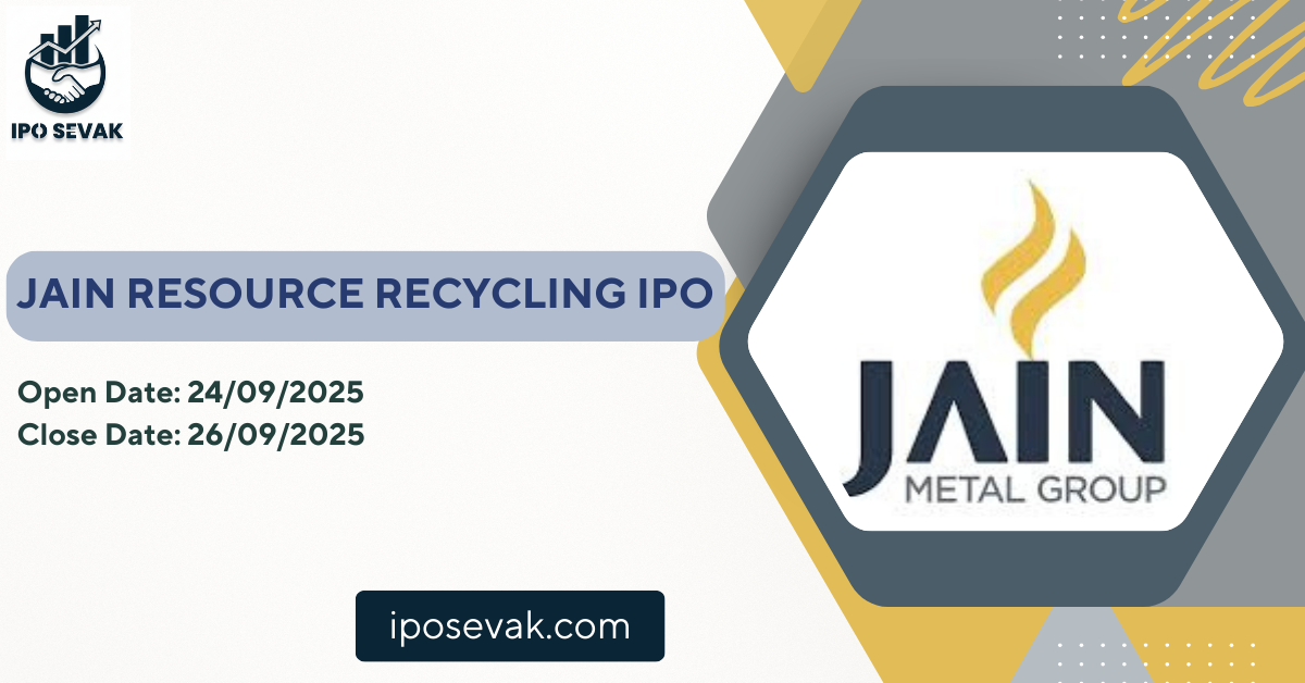 Jain Resource Recycling IPO